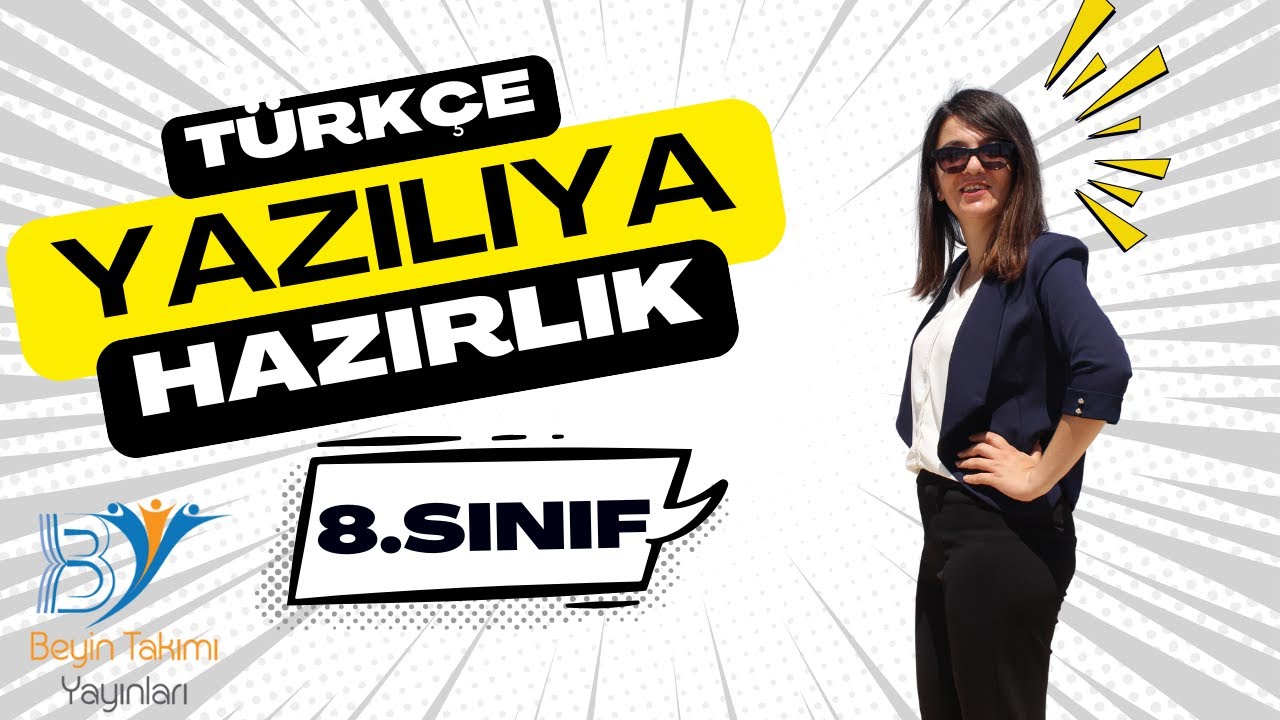 Türkçe Yazılıya Hazırlık - 8.Sınıf 2 - Gözde ULUTAŞ @biliyomusun00