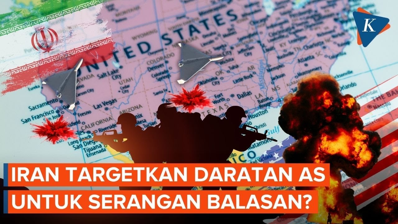 Tak Cuma Timur Tengah, Iran Disebut Targetkan Daratan AS untuk Serangan Balasan