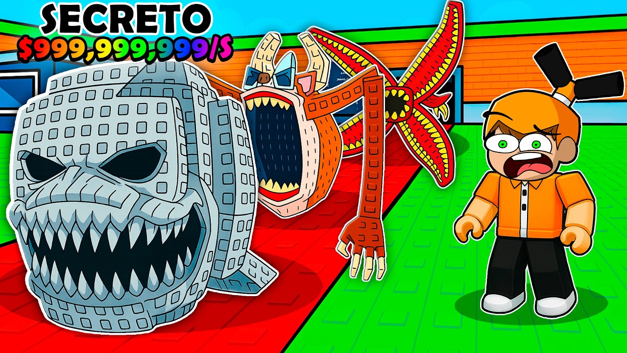 ¡ROBÉ TODOS los MONSTRUOS MARINOS SECRETOS de Roblox! 😱(COMPLETO)