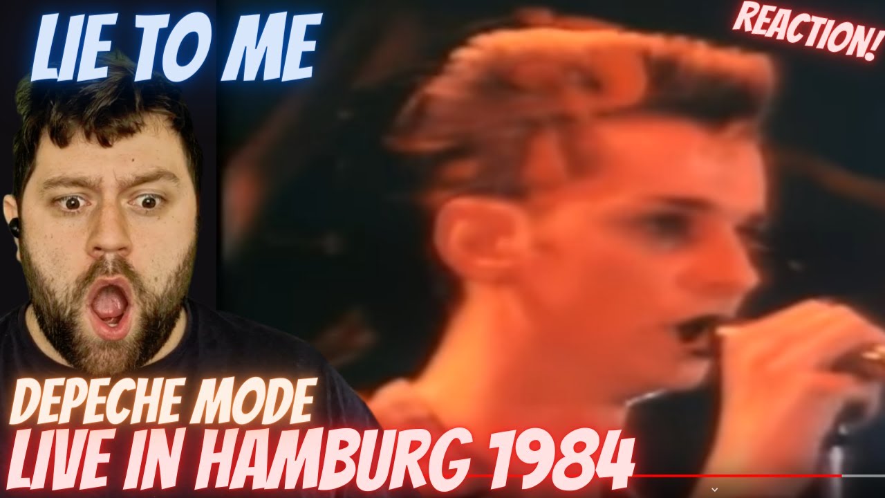 LIVE IN HAMBURG 1984! Depeche Mode - Lie To Me | REACTION