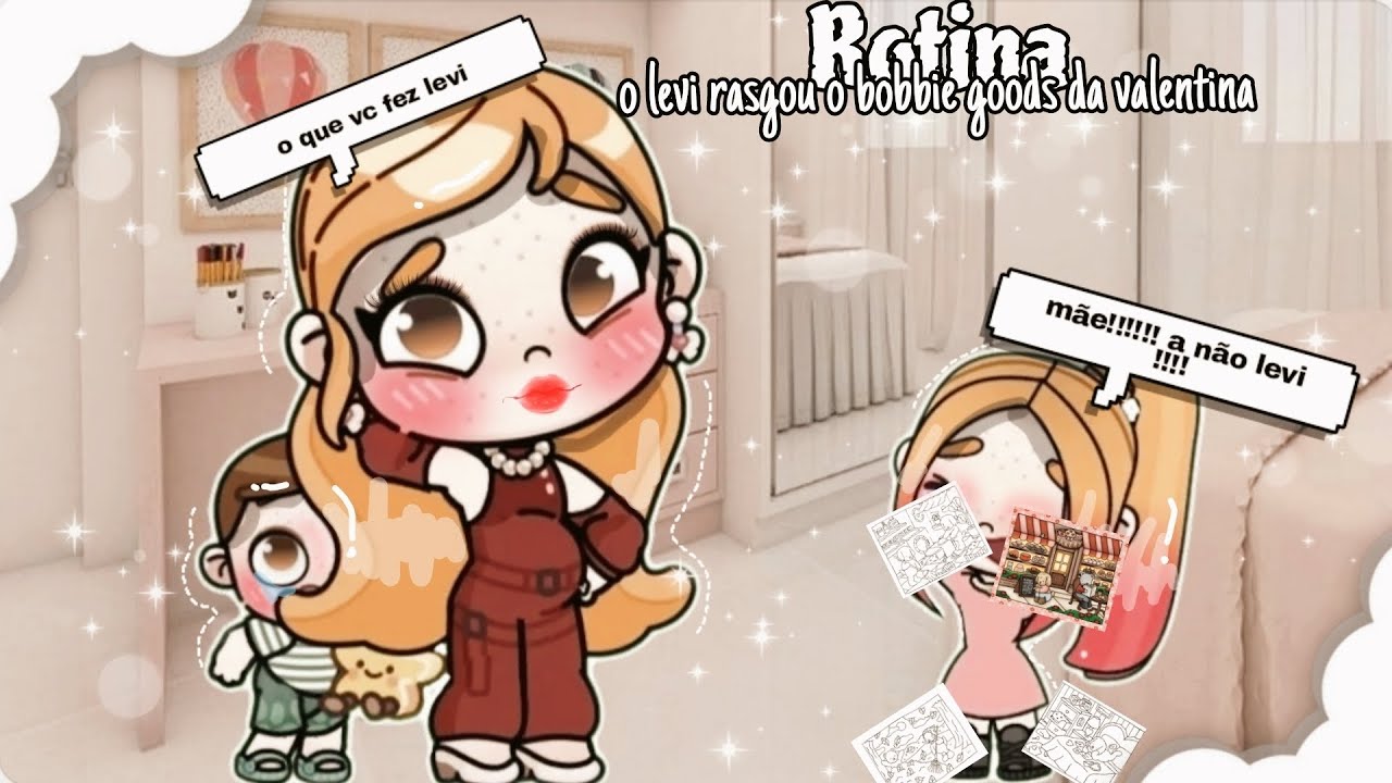 Rotina o levi rasgou o bobbie goods da valentina🐻😨 parte 2  avatar world