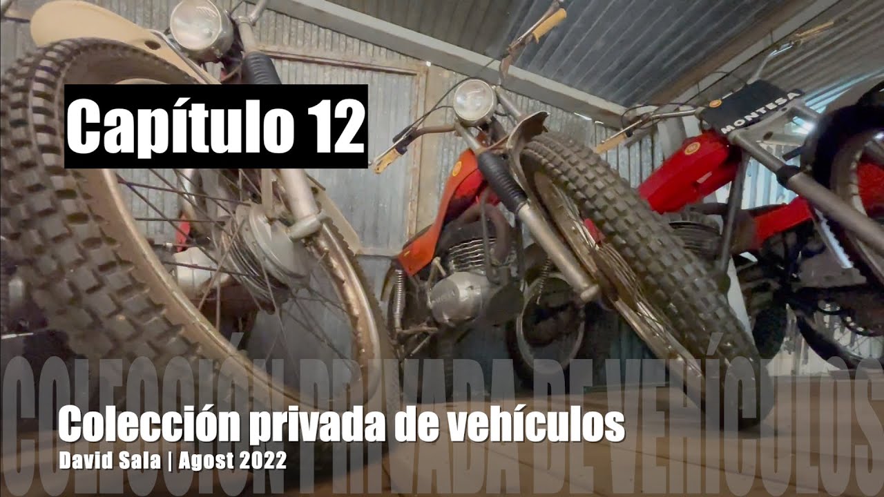 Colección vehículos clásicas de David Sala | motos de Trial