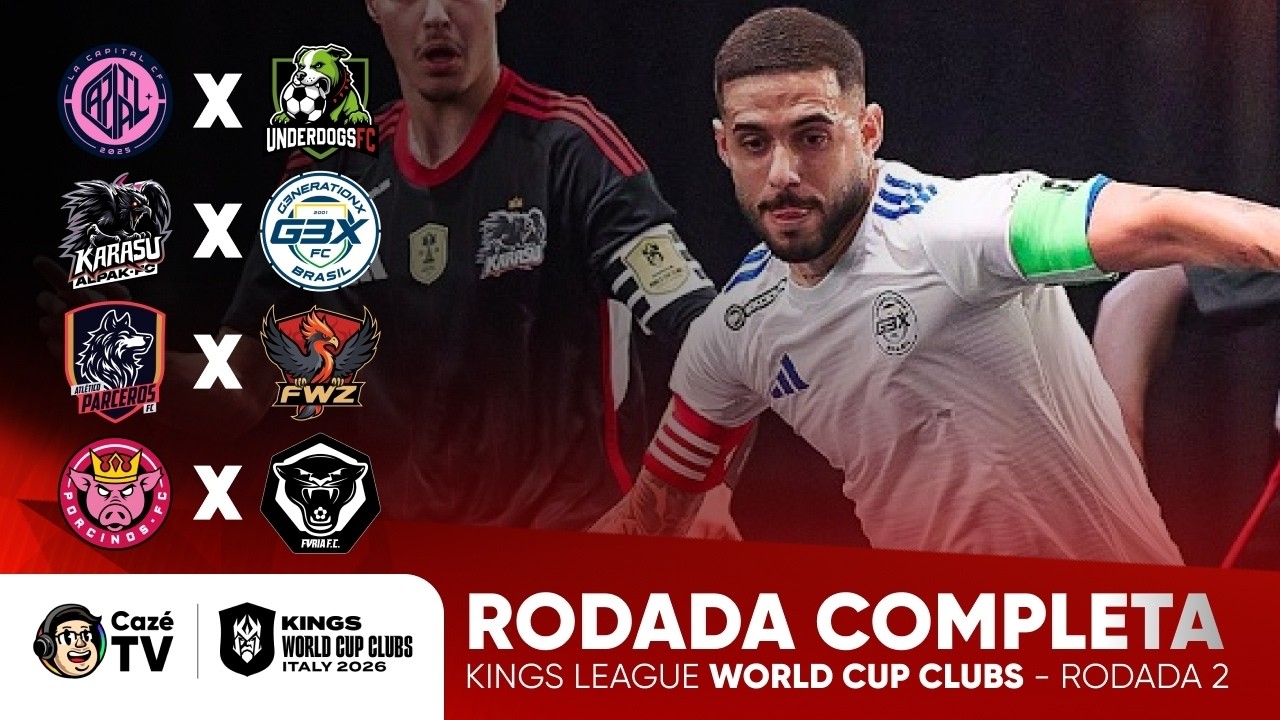 1&ordf; RODADA: PORCINOS X FURIA, KARASU X G3X E MAIS | COPA DO MUNDO DE CLUBES KINGS LEAGUE