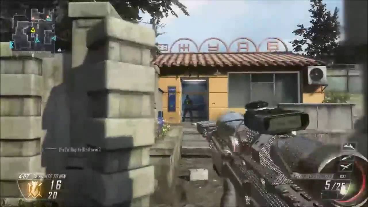 Call of Duty &Beta;&Omicron;2-Sniping montage IV