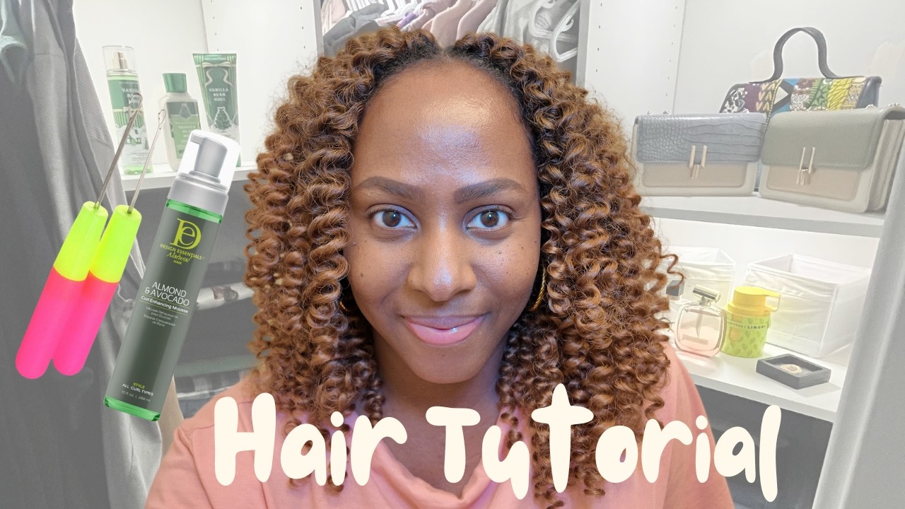 𝗪𝗘𝗘𝗞𝗟𝗬 𝗩𝗟𝗢𝗚 First Hair Tutorial, GRWM Install your crochet weave yourself