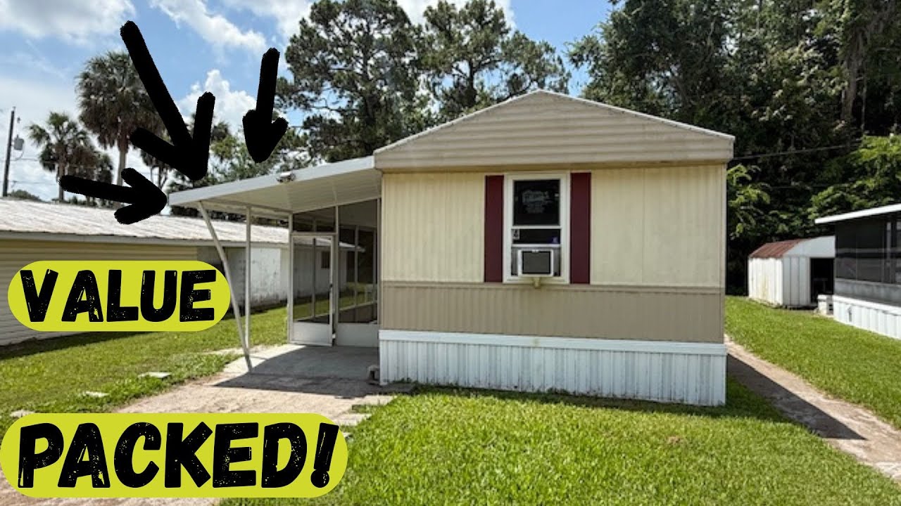 ✨ WOW! Renovated Florida Home in Quiet Park with Low Lot Rent – Must See!