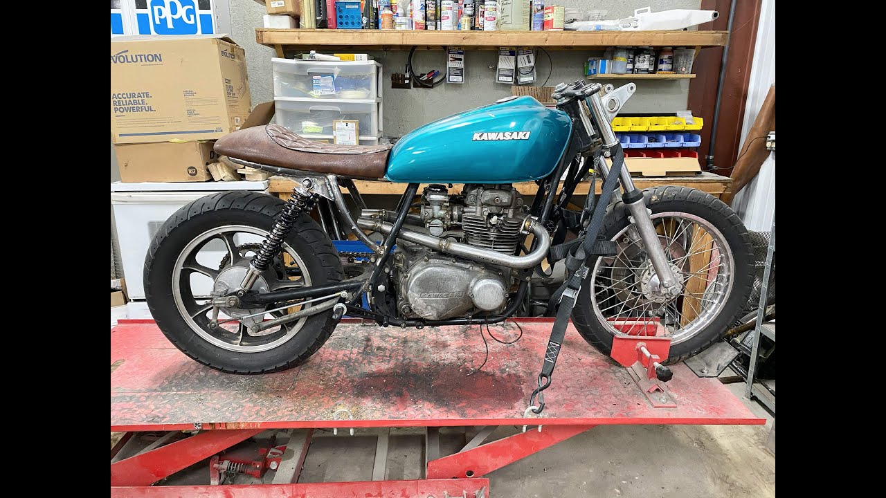 1978 Kawasaki KZ400 Cafe Racer Build Ep. 04 - Fabrication