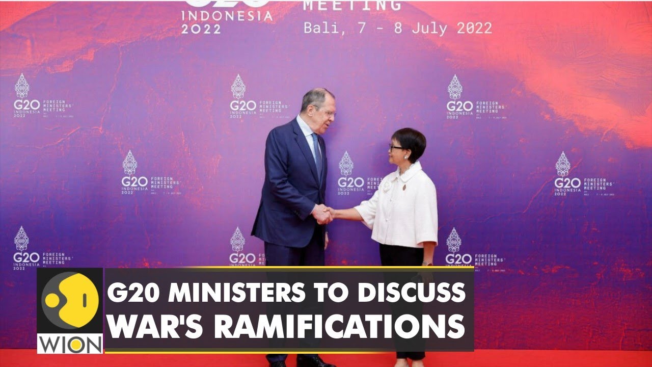 G20 Foreign Ministers Meet: Russia-Ukraine war tops the agenda | Bali | Latest English News | WION
