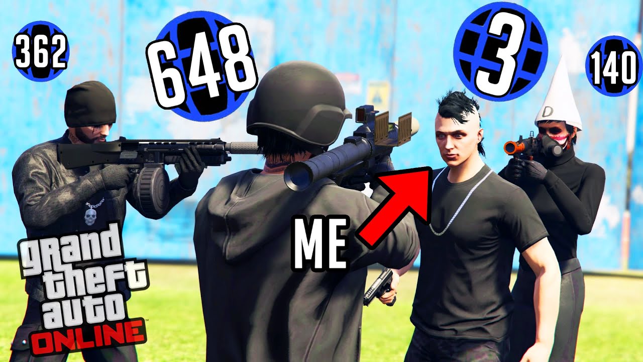 High Level Players have NO MERCY for Low Levels in GTA Online | Road To Tryhard Episode 1