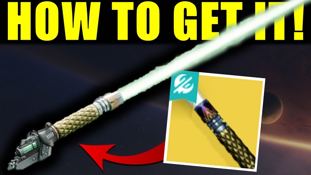 Destiny 2: How to Get The PRAXIC BLADE (Lightsaber)! | Renegades Expansion