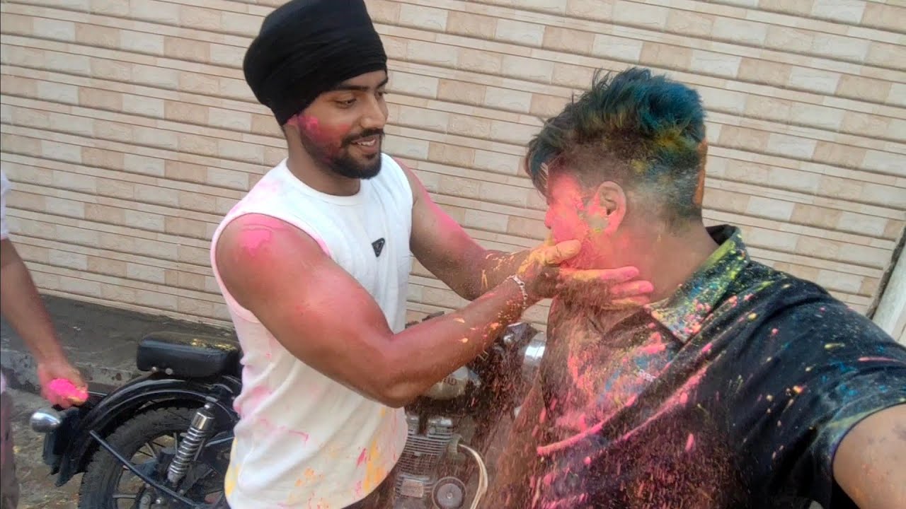 Holi celebration| vlog