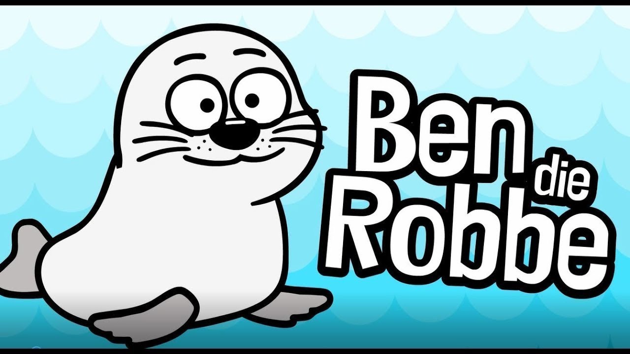 ♪ ♪ Kinderlied Robbe Sylt - Ben die Robbe - Hurra Kinderlieder