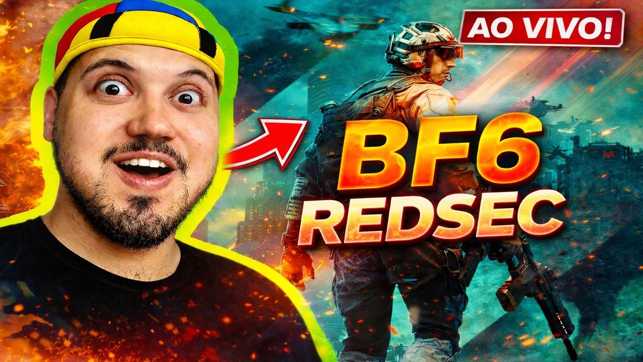 🔴 AO VIVO AGORA! BATTLEFIELD 6 REDSEC 😱🔥
