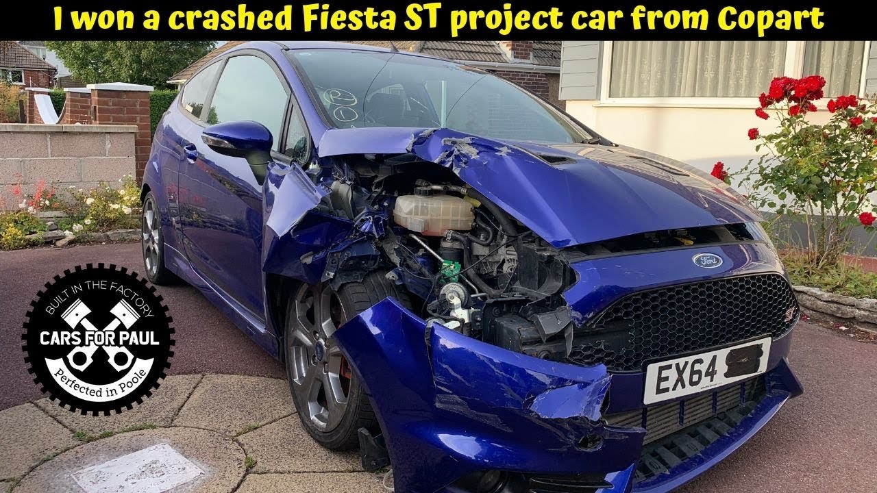 I bought a Crashed Fiesta ST from Copart UK