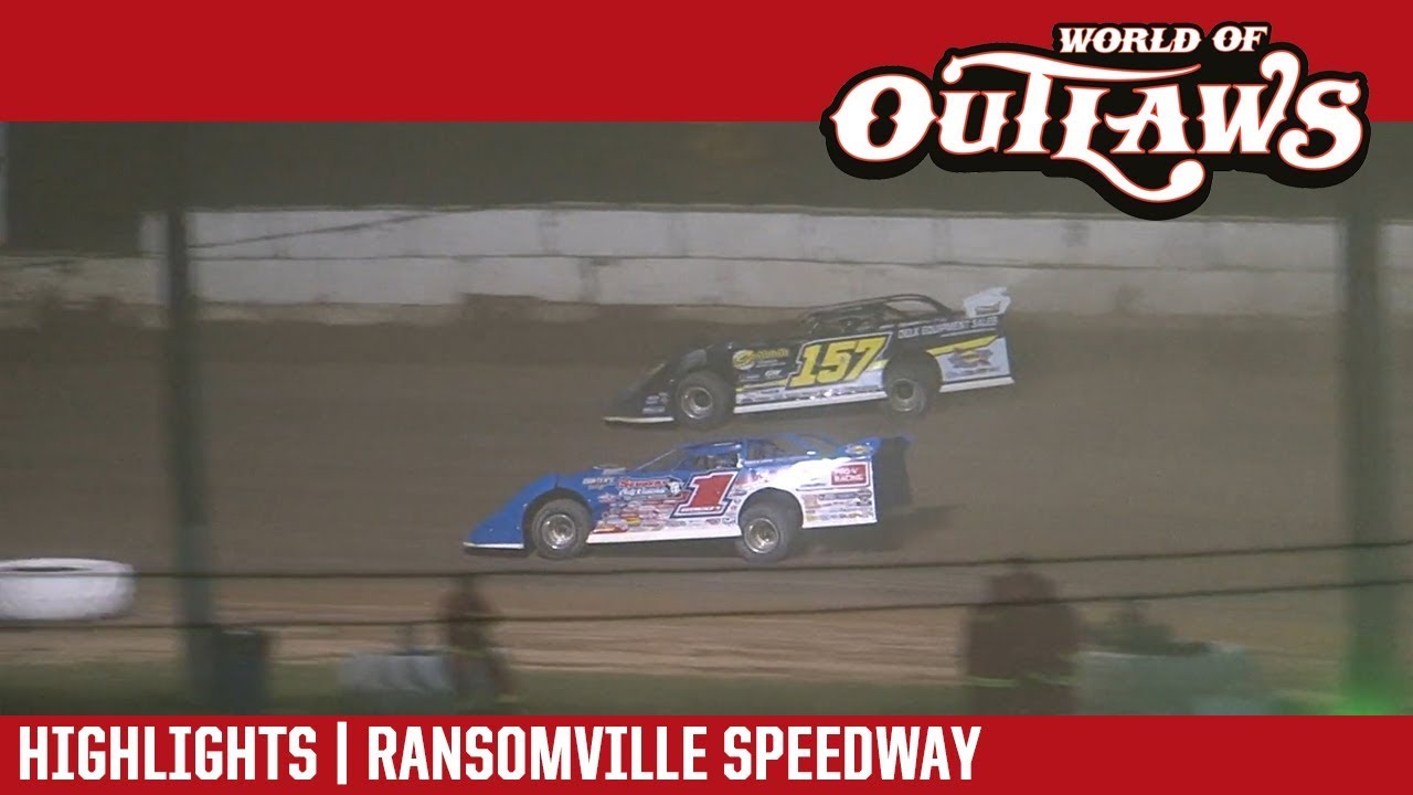 World of Outlaws Craftsman Late Models Ransomville Speedway June 15, 2018 | HIGHLIGHTS