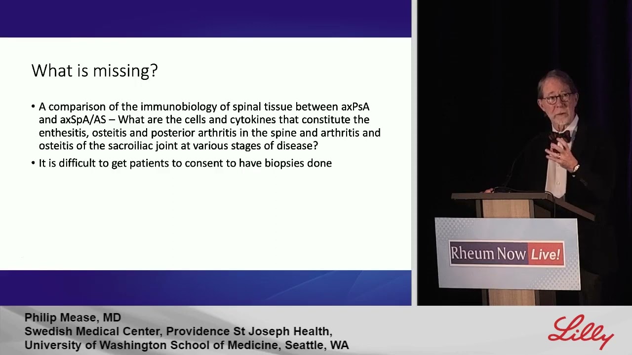 Axial Psoriatic Arthritis - Philip Mease, MD
