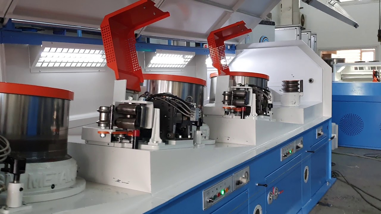 Test Procedure of 10 Block Wire Drawing Machine With Micro Cassette Rolling