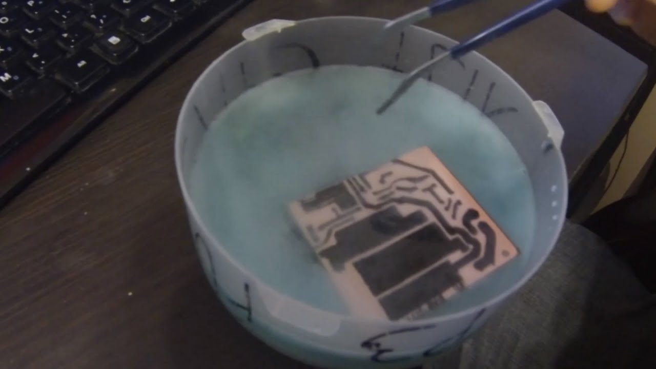 Jak Wytrawić Płytkę PCB - Termotransfer