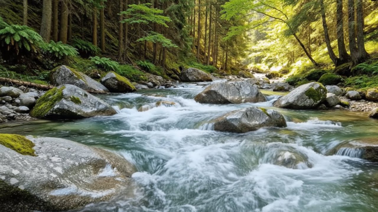 Peaceful Natural River Sounds to Help You Sleep, Focus, and Relax