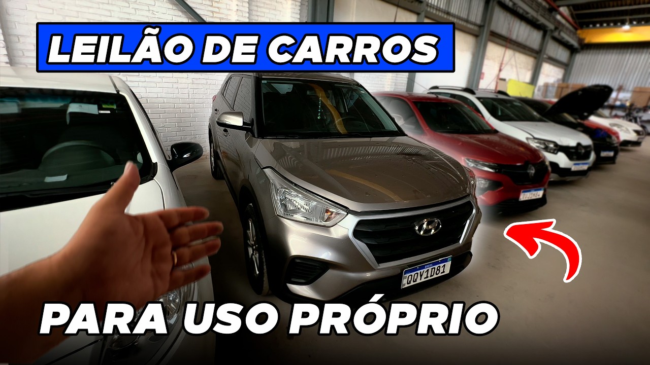 NOVO LEIL&Atilde;O DE CARROS SEMINOVOS PARA USO PR&Oacute;PRIO *funcionando*