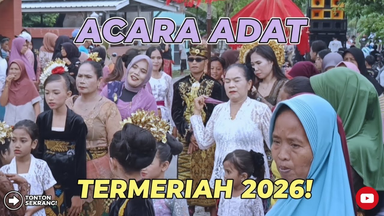 Acara Adat Termeriah 2026! Dangdut Jalanan Putra Megantara Dengan Tembang Lagu Zeus Sekali Tembak