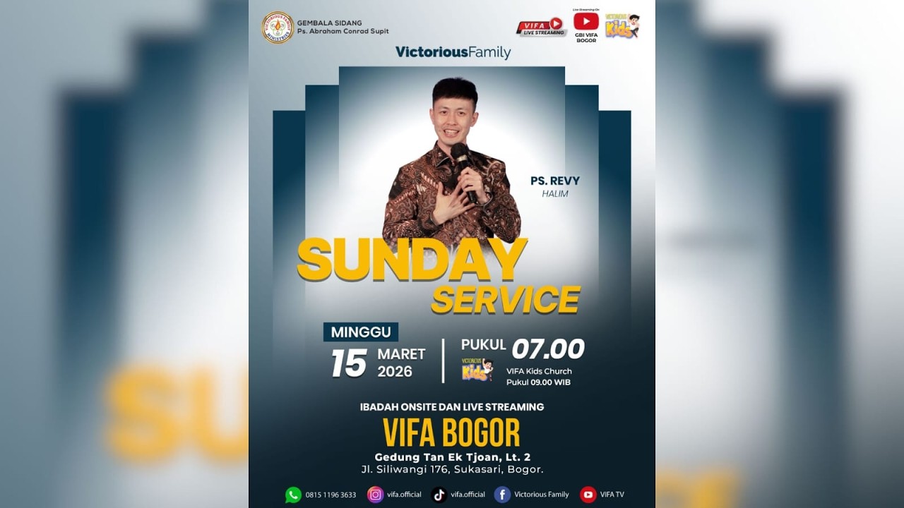 Karakter Yang Dibuahkan - Ps. Revy Halim
