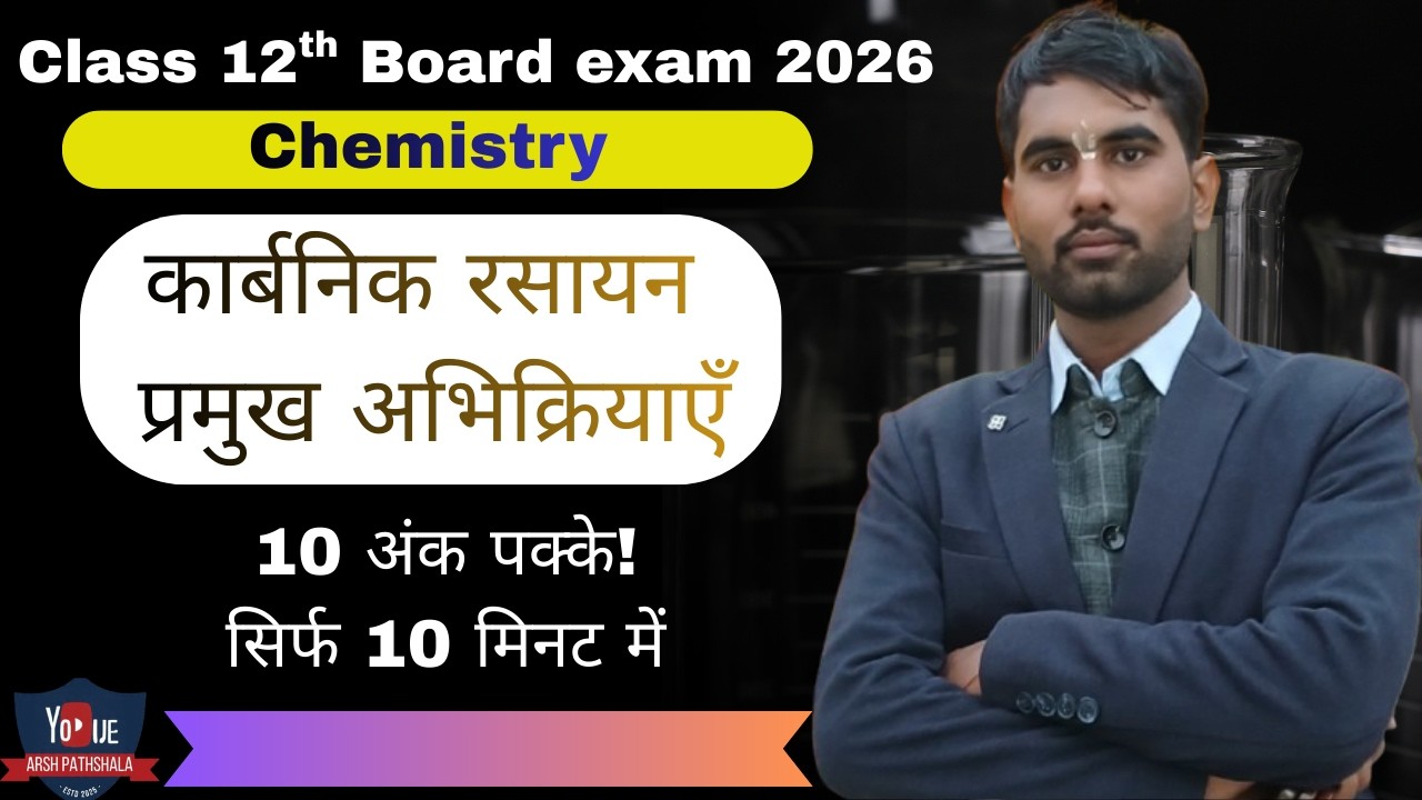 Class 12th Important Naming Reaction for board exam
