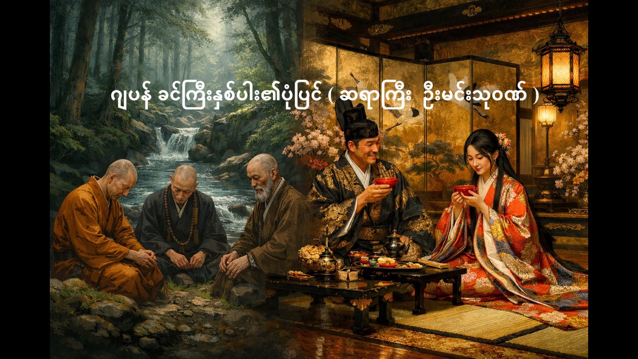 ဂျပန် ခင်ကြီးနှစ်ပါး၏ပုံပြင် ( ဆရာကြီး မင်းသုဝဏ် )