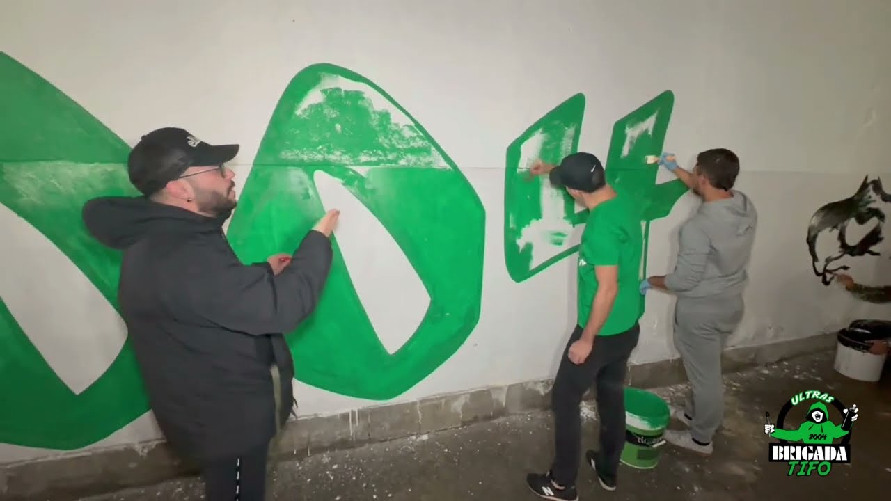 BRIGADA ULTRAS SPORTING - STREET ART 20 ANOS