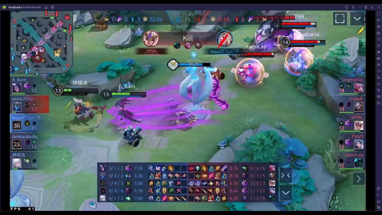 การแข่งขันกีฬา E-Sport (ROV) ในโครงการCNC4YOU รอบคัดเลือกสายBระหว่างทีม อยากกินหมูกระทะ VS ตัวประกอบ