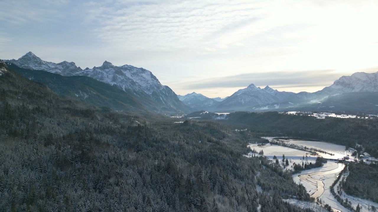 Walchensee aus der Luft mit DJI Mini 3 Pro & Avata 2