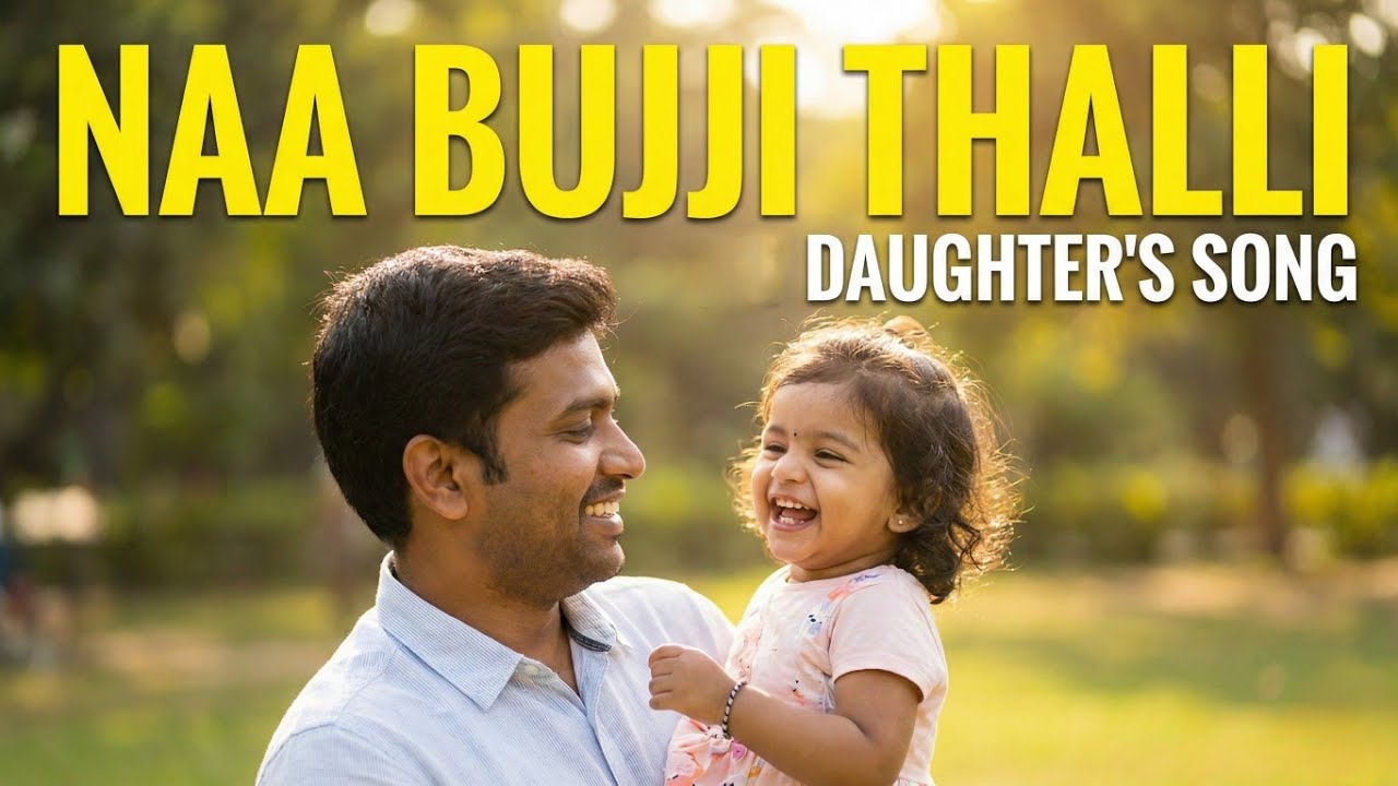 Naa Bujji Thalli-Chandhamama| New Telugu Song for Daughters | joyful Vibes| 🎵ByNaveenofficial