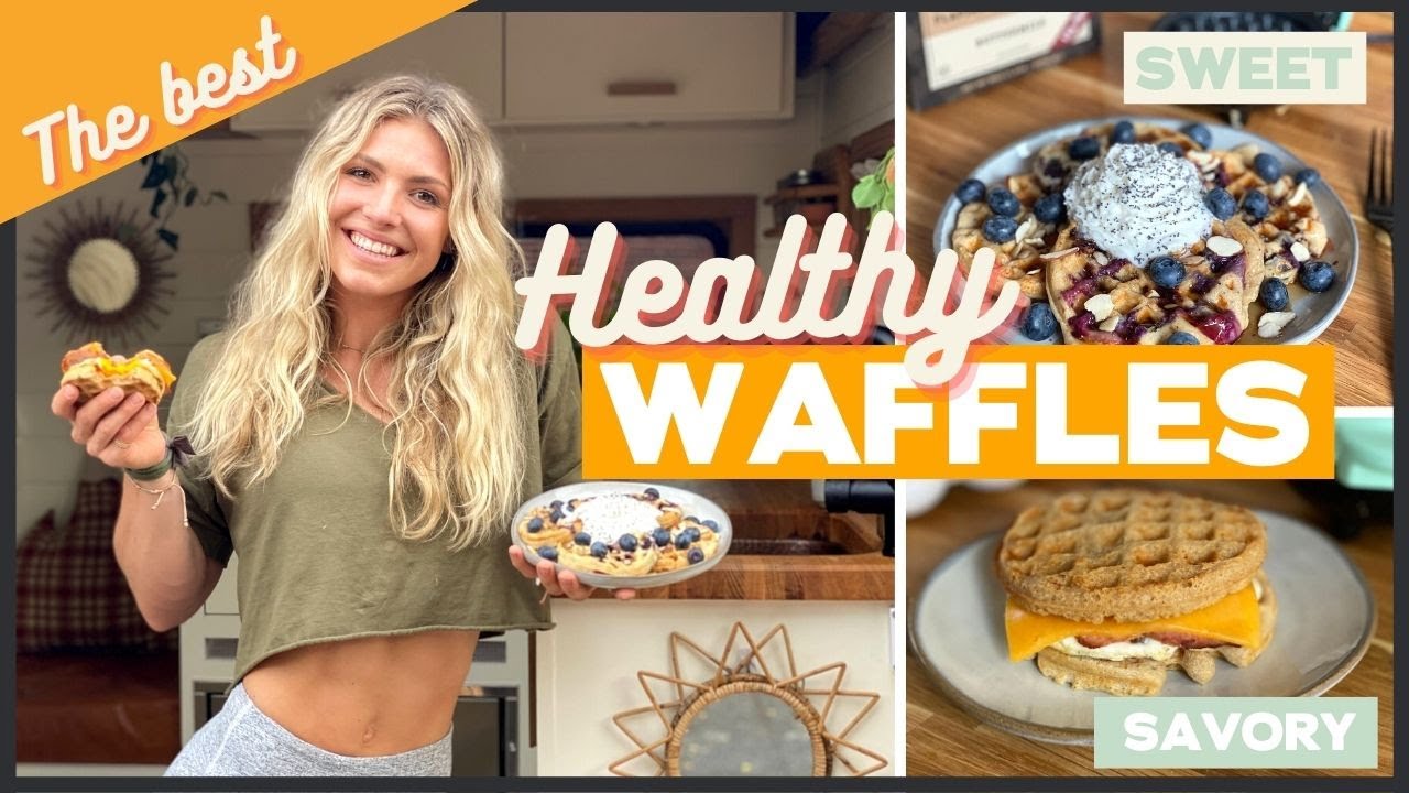 BEST Healthy Waffles + GIVEAWAY! | Claire P. Thomas