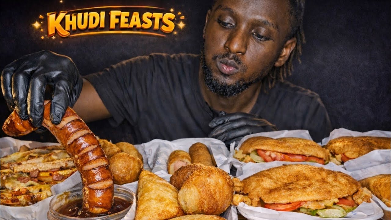 One on One with Fat Cake City | Vetkoek Burger | Samoosa | Corn Dogs | Footlong Russian