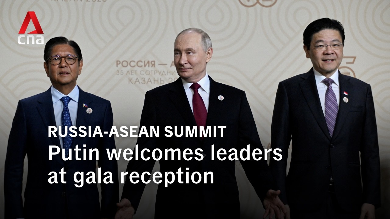 ASEAN-Russia Summit: Putin greets leaders on second day of talks