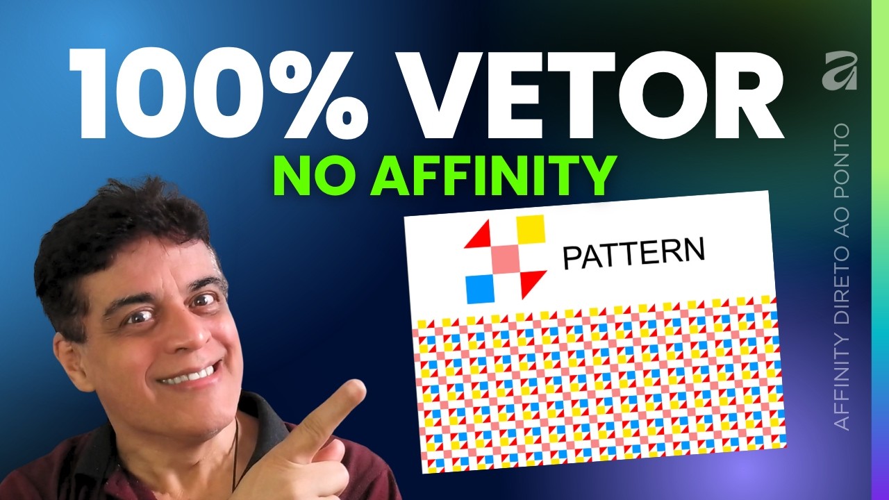 Como Criar Padrões Vetoriais PERFEITOS no Affinity (Sem Erros de Encaixe)