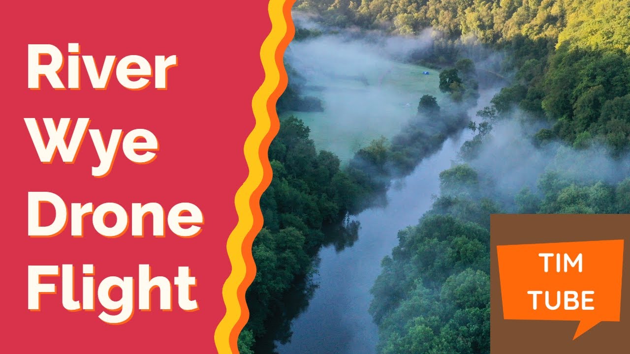 7am Wye Valley Exporation by Drone!