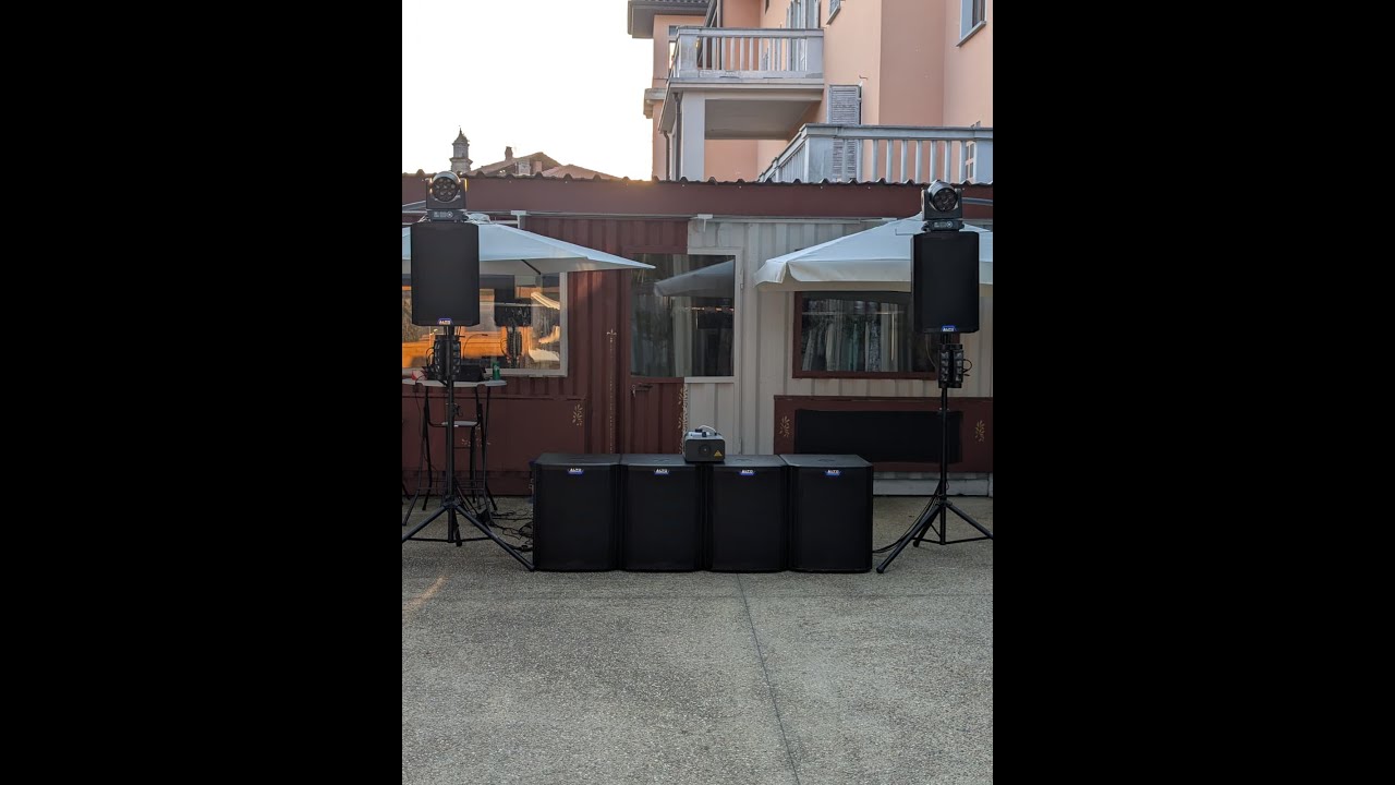 Alto Professional Audio in Real Event (SUB TS18S-TS415)