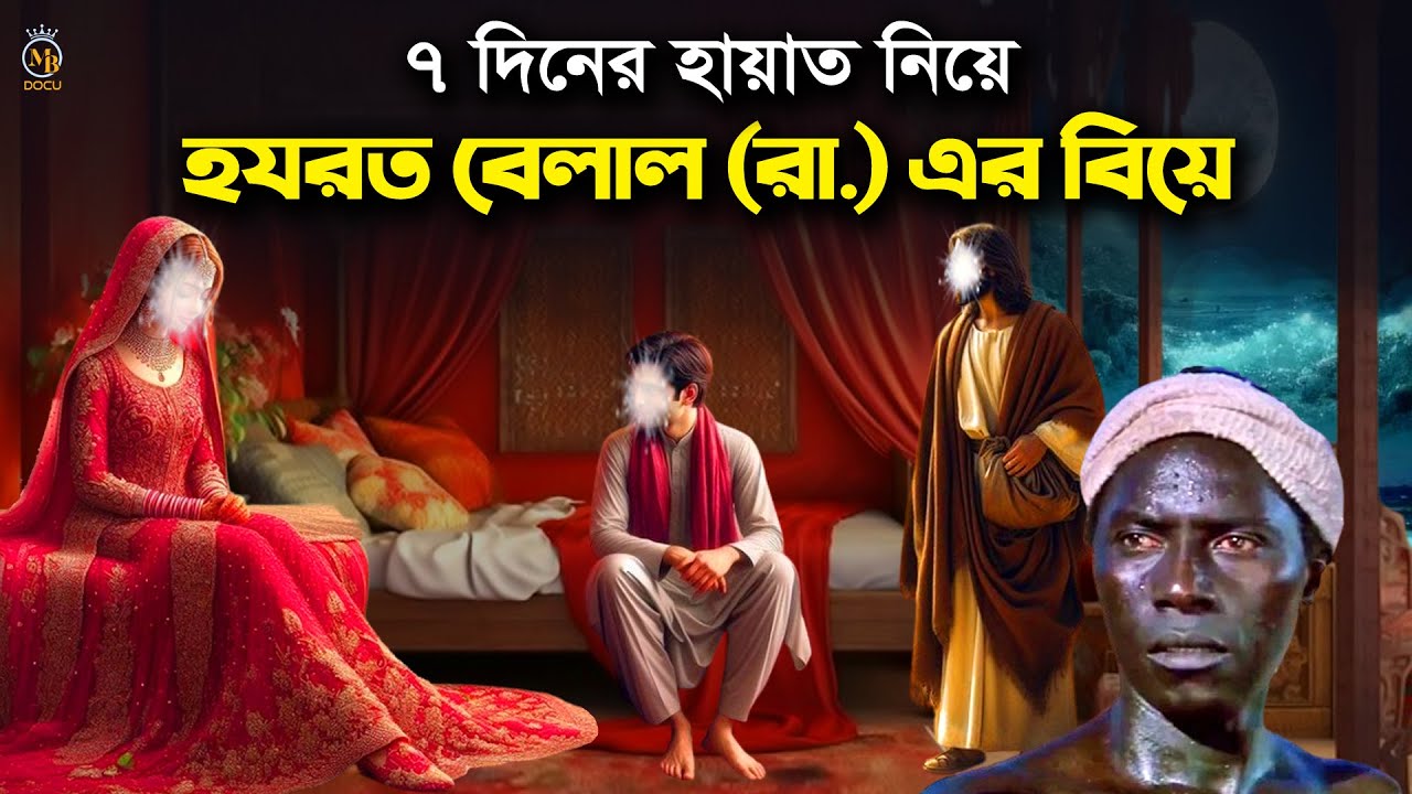 ৭ দিনের হায়াত নিয়ে হযরত বেলাল (রা.) এর বিয়ে Hazrat Bilal Biyer Kahini l MB Docu