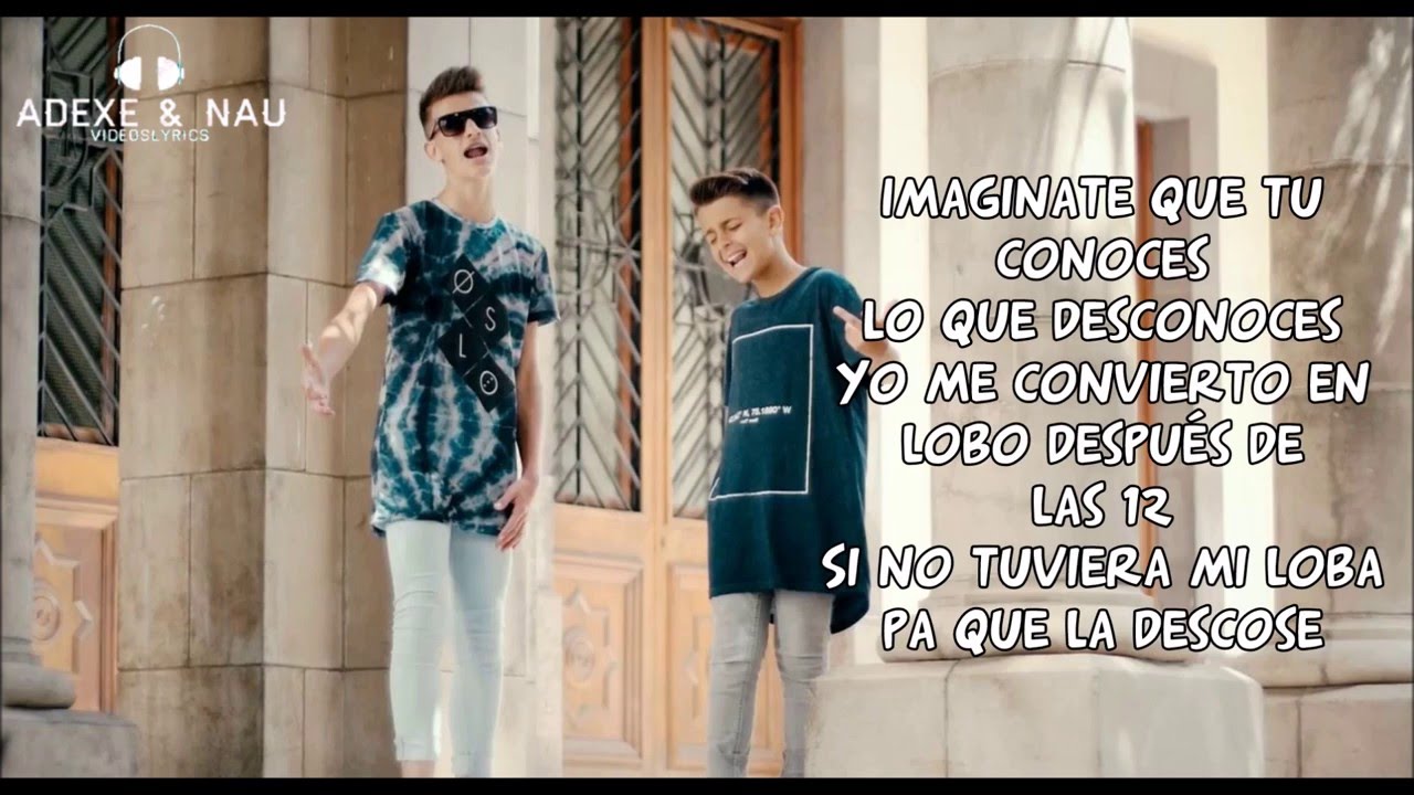 Andas En Mi Cabeza - Adexe & Nau - Letra