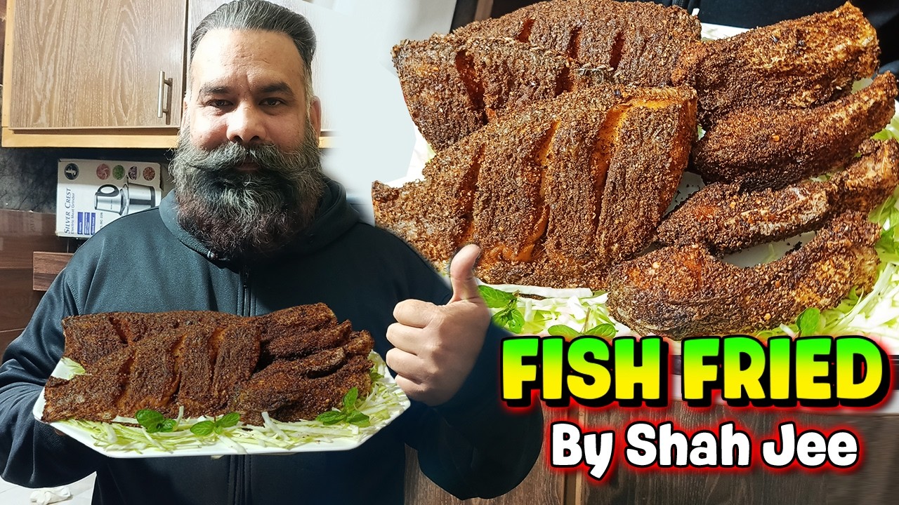 Fish Fried By Shah Jee || Fry Fish Recipe || Chira Fish Fry || Fried Fish || Masala Fish