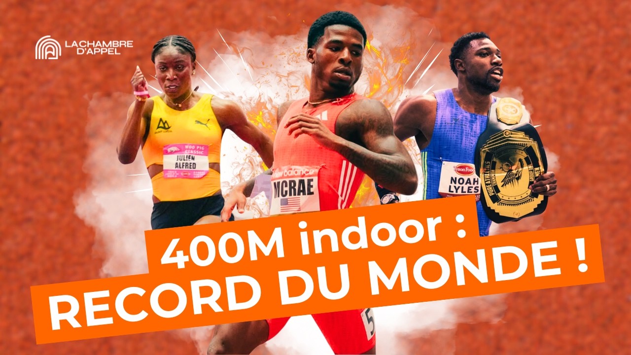 WR sur 400m indoor, Alfred solide, Lyles en galère… le débrief athlé du week-end !
