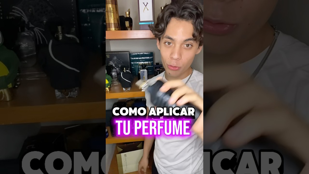 🔥C&oacute;mo APLICAR tu PERFUME de la manera CORRECTA🔥 #fraganciasparahombre #perfumedehombre