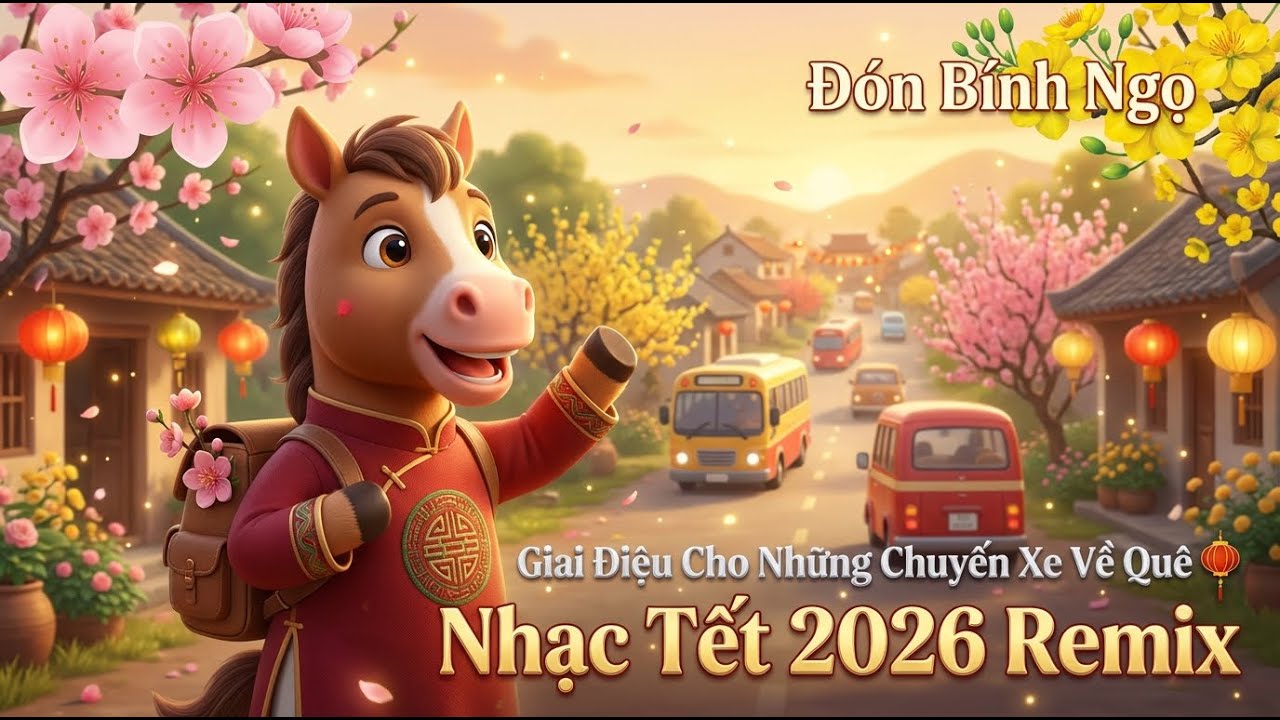 Nhạc Tết 2026 Remix_ Giai Điệu Cho Những Chuyến Xe Về Quê 🏮 Đón Bính Ngọ