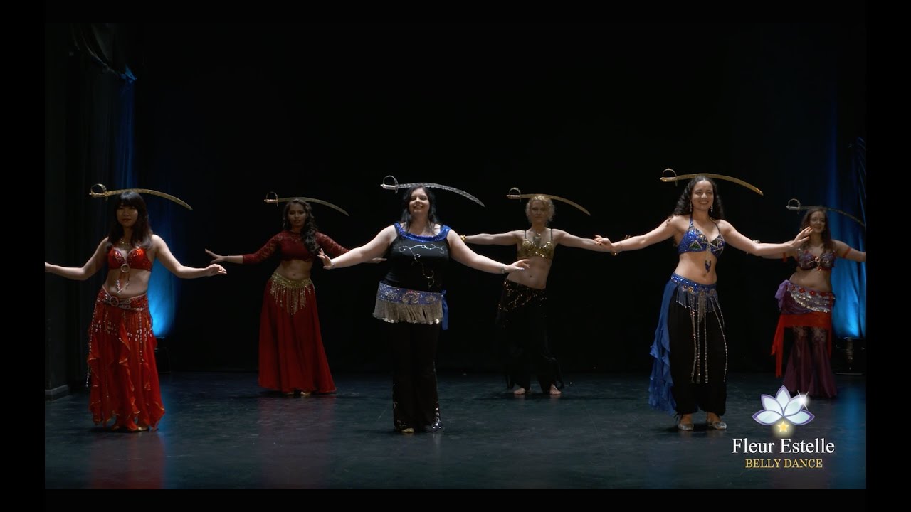 Swords Belly Dance Student Performance to Asia Minor (Summer Showcase 2016)