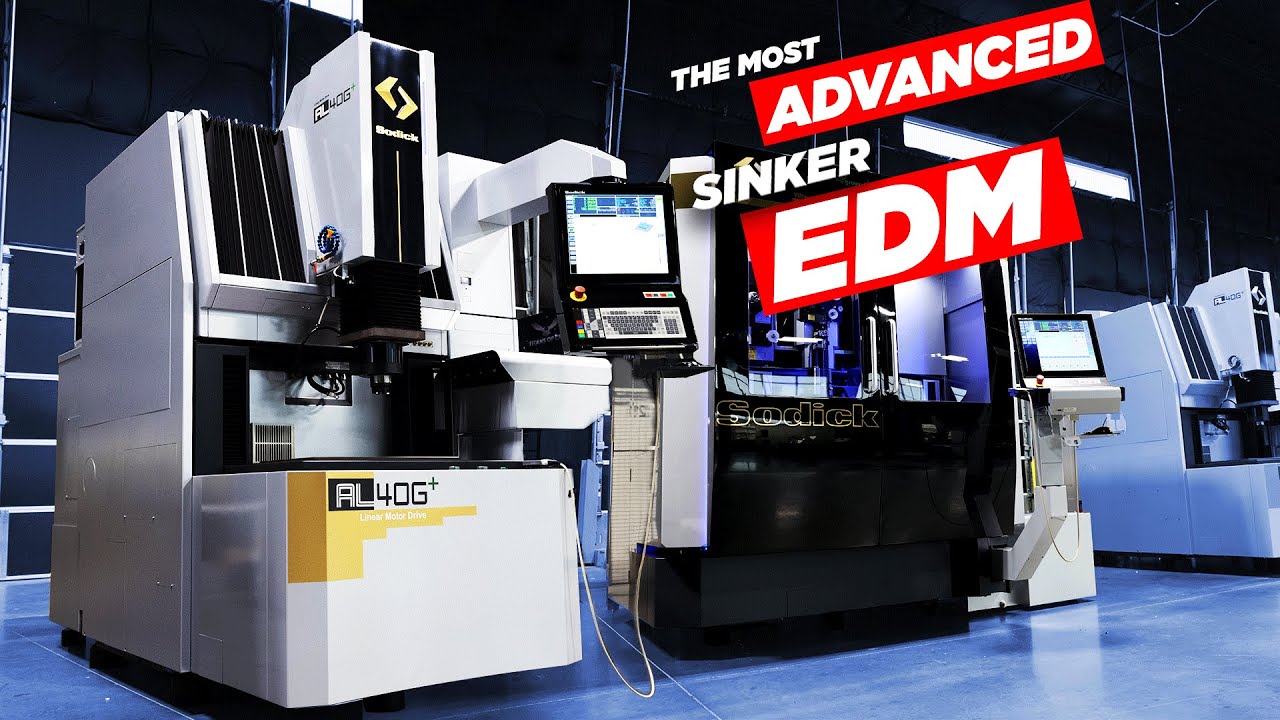 Unboxing the SODICK AL40G Sinker EDM Machine