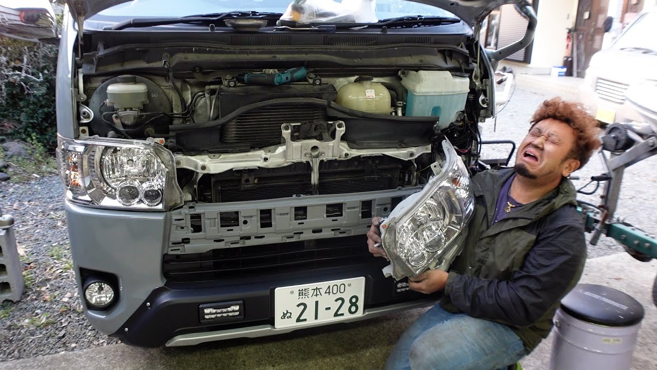 ２０年落ちの車に大金〇万円つぎ込んだが…まさかの展開に…（トヨタ・ハイエース）