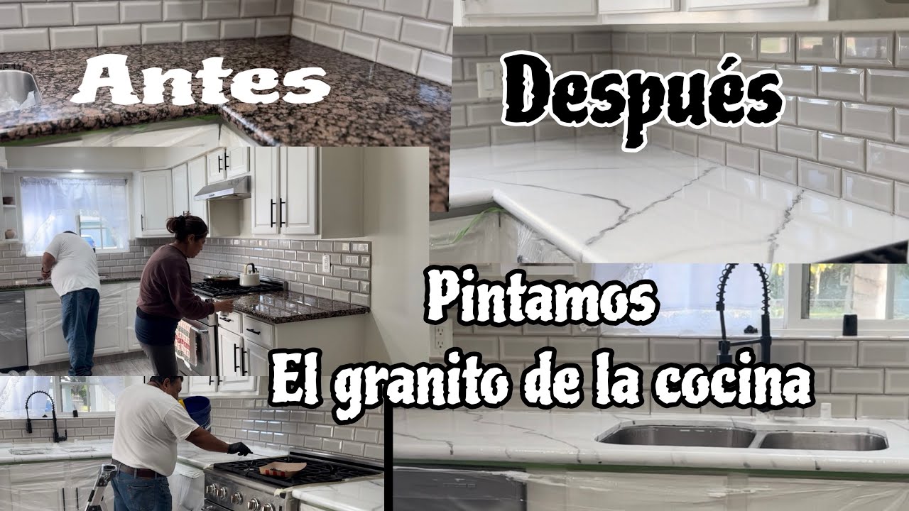 COMO PINTAMOS EL GRANITO DE LA COCINA?!