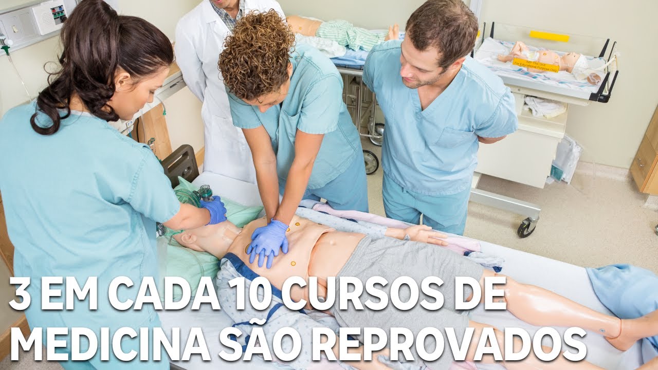 Três em cada dez cursos de Medicina no país são reprovados no Enamed