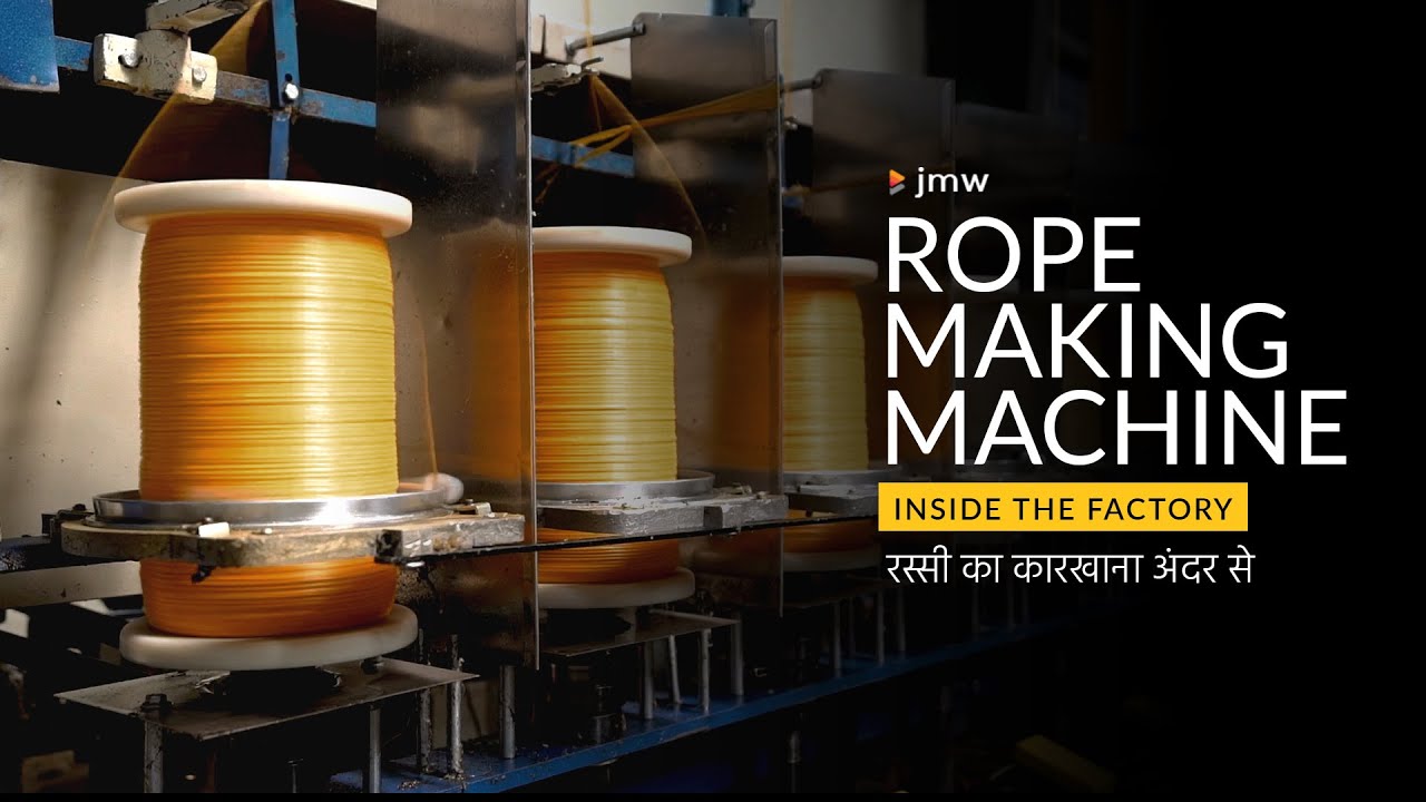 Rope making machine | inside the factory - Business Video 2021